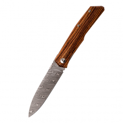 Складной нож Fox Terzuola Bocote Wood Damascus 525DB Новинка!