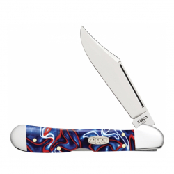 Нож перочинный Patriotic Kirinite Smooth Mini Copperlock + зажигалка 207 ZIPPO 50531_207