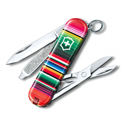 Многофункциональный cкладной нож-брелок Victorinox Mexican Zarape 0.6223.L2101