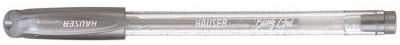 Гелевая ручка (20 шт/уп) HAUSER H6096-silver* 